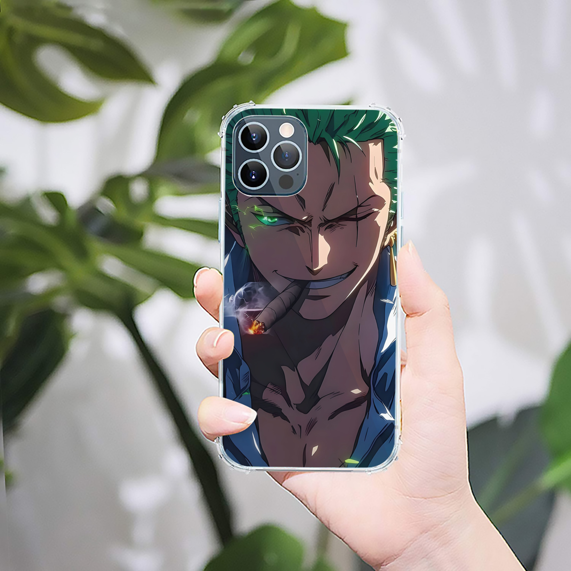 ワンピース ONE PIECE 【iPhone 12シリーズ対応】透明スマホケース（クリアソフトケース）